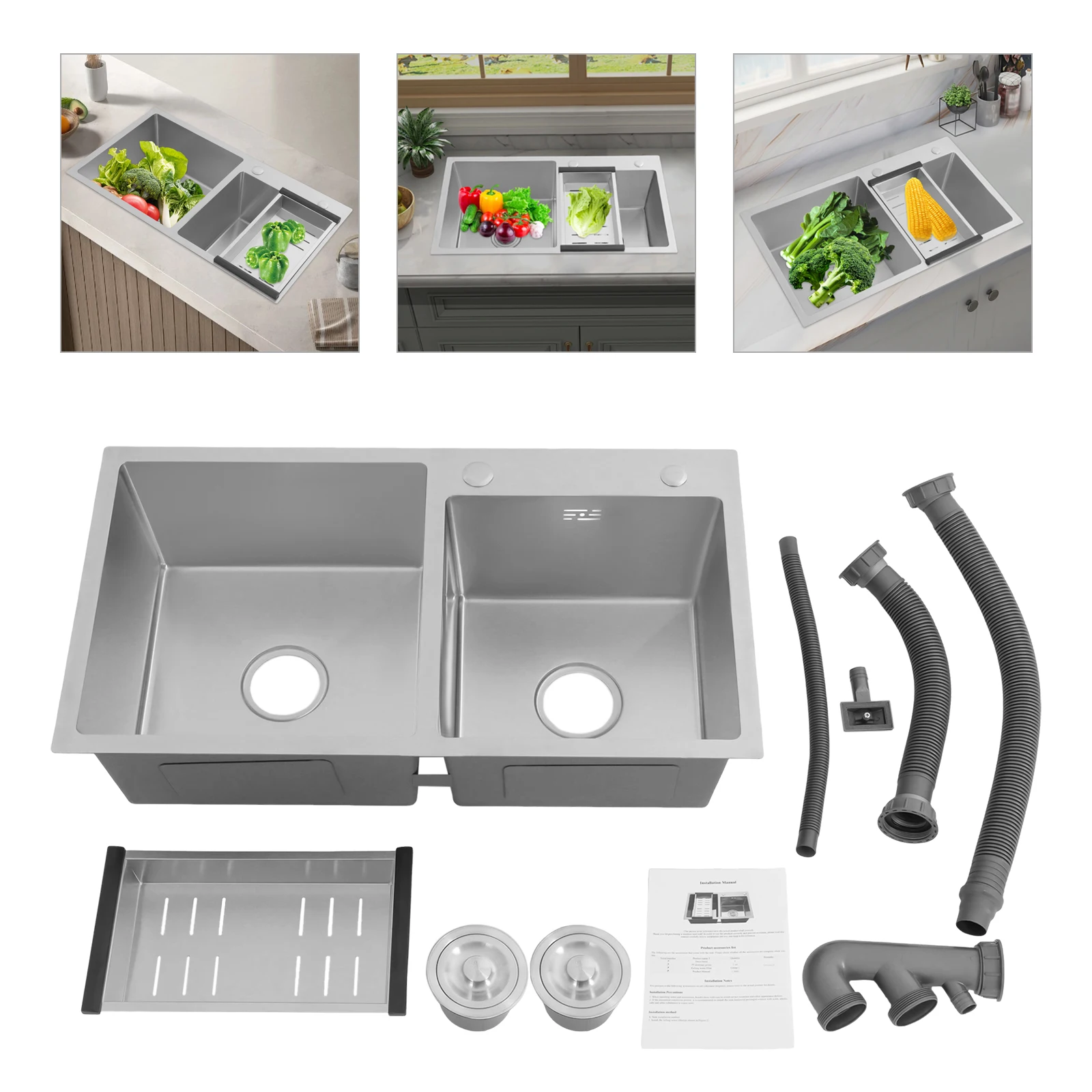Drop-in Kitchen Sink, 30
