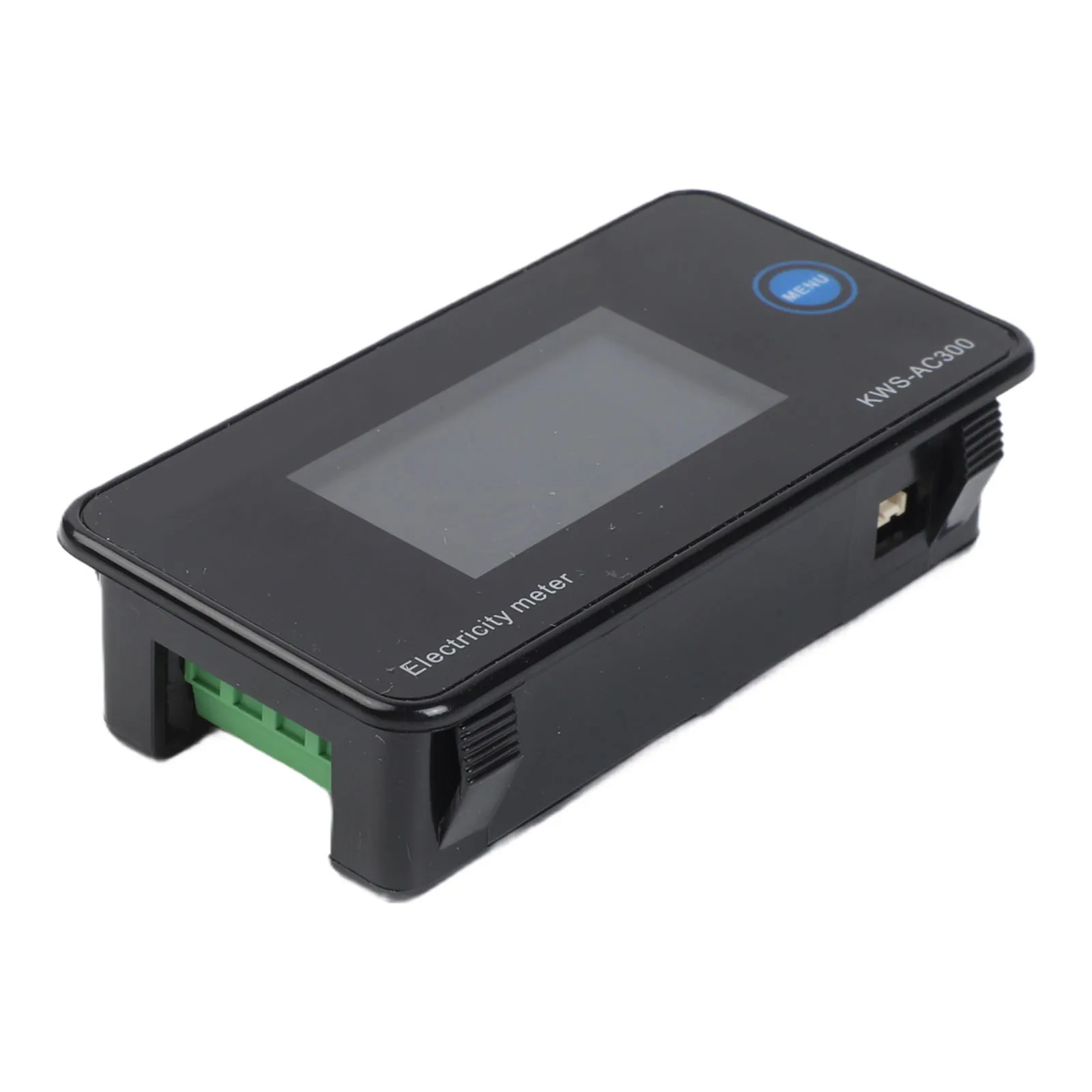 KWS-AC300 AC Energy Meter with Voltage Current Power Temperature Timer Display 50-300V 0-100A and Power Off Memory Function