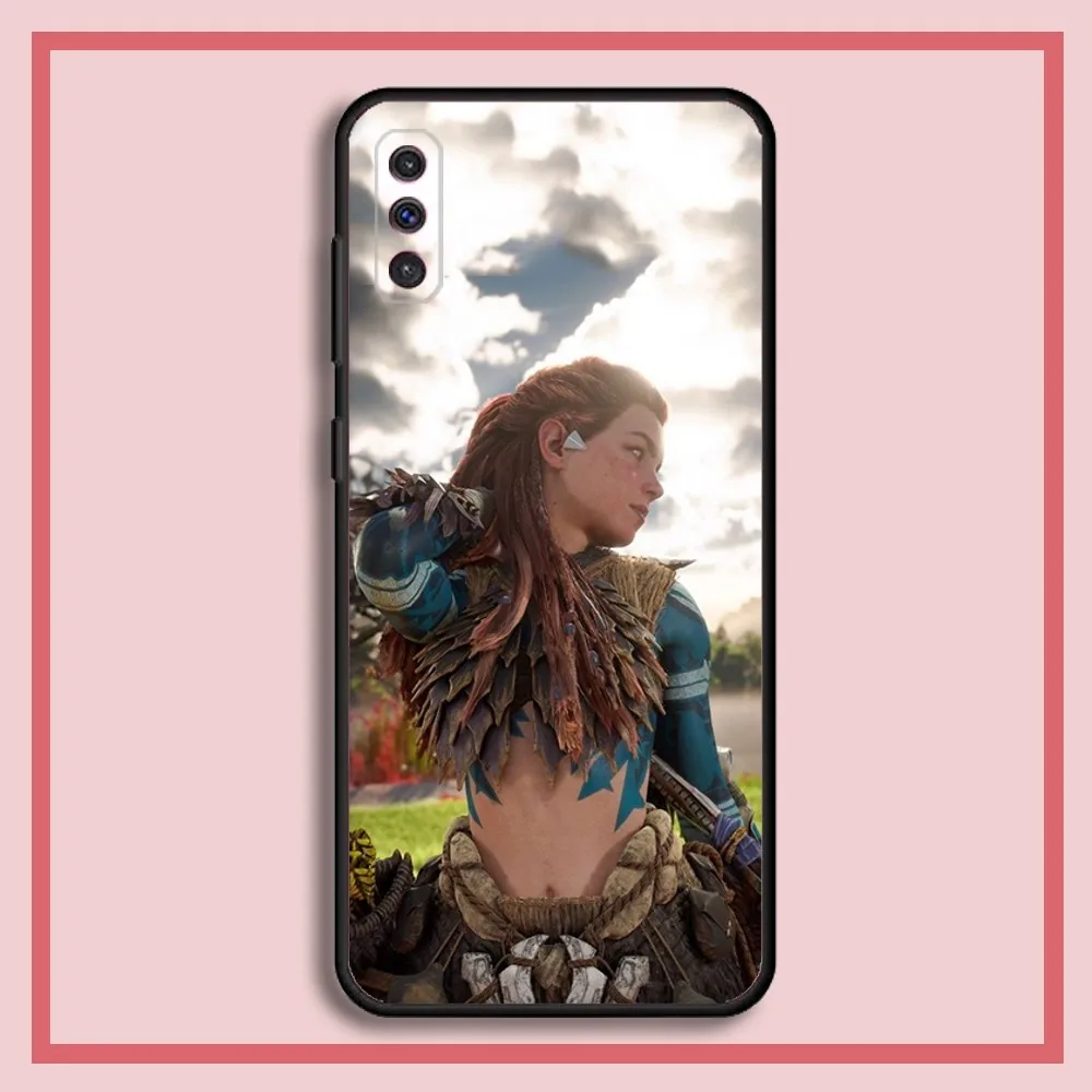 Horizon Zero Dawn Aloy Phone Case For Samsung S23,23,22,30,21,10,9,Note20 Ultra,Lite,Ultra,5G,Plus,FE,Black Soft Case