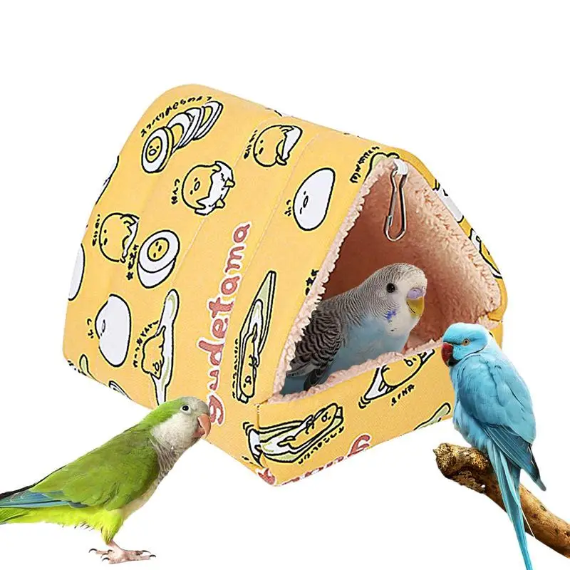 Bird Cage Parrot Cotton Nest Winter Warm Parrot Nest Budgie for Hammock Cage Tent Bed Hanging Cave Pet Products Supplies