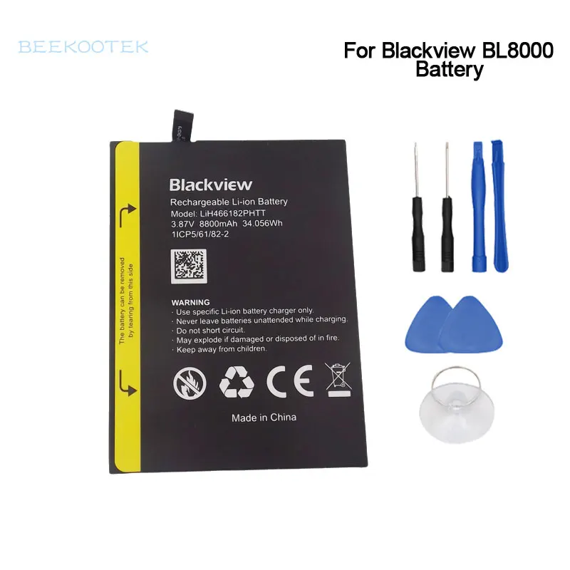 

New Original Blackview BL8000 Battery Inner Built Cell Phone Battery Repair Accessories For Blackview BL8000 Smart Phone