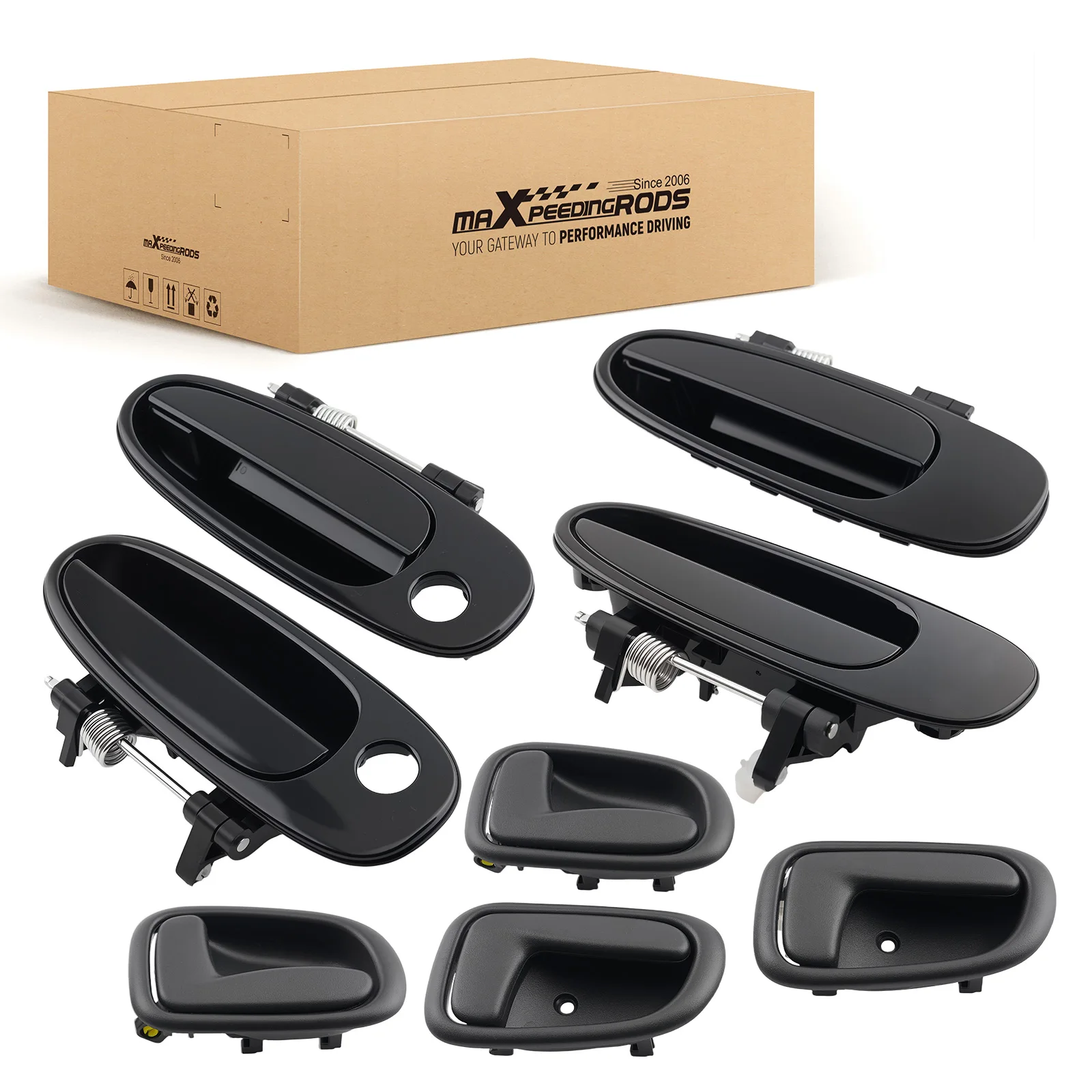 

Interior Door Handle for Toyota Corolla 1993-1997 69230-02020-C0 Plastic Set
