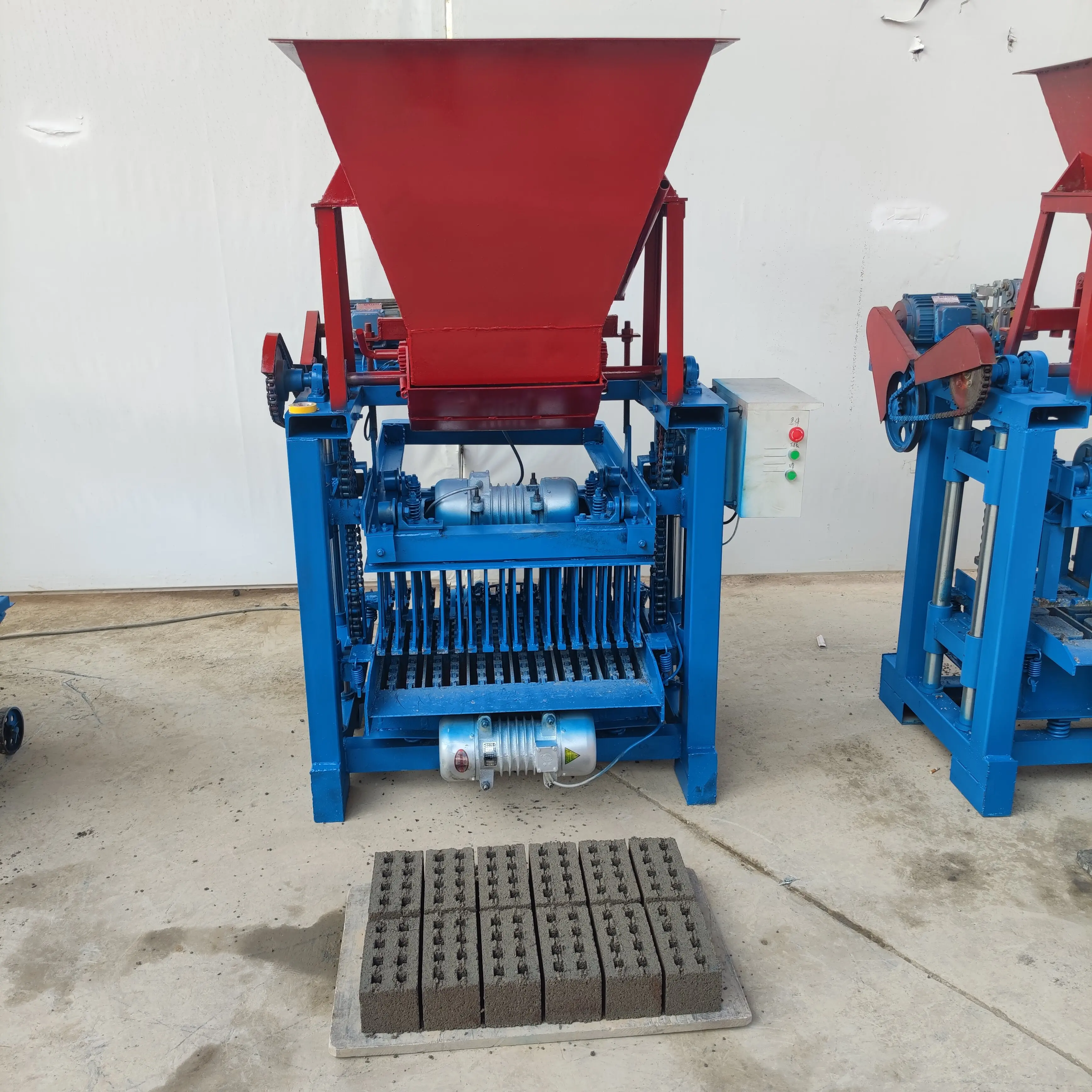 High Efficiency Hollow Brick Machine Concrete Block Maker