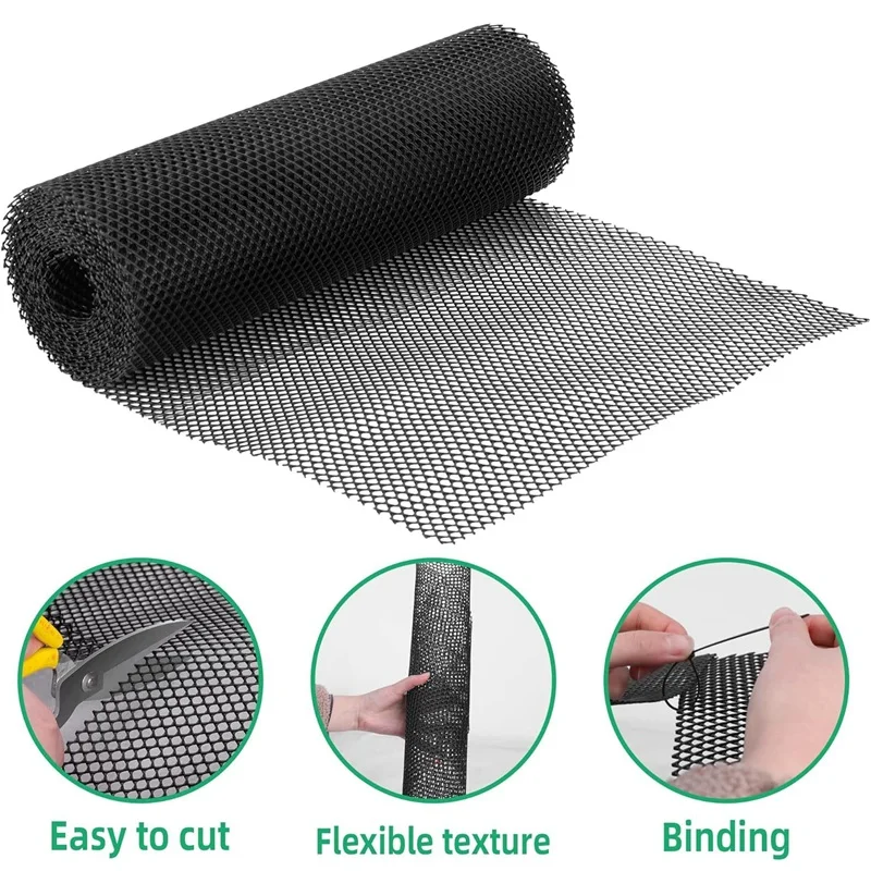 UV Resistant Planting Shed Protective Net, 8mmx3m HDPE Breeding Fence/Pet/Balcony Anti Falling Object Blocking Net