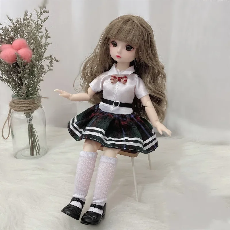 

Одежда для 30 см 1/6 кукол BJD, костюм для девочек, костюм для самостоятельного изготовления, платье, одежда, игрушки, аксессуары для кукол (пожалуйста, справочник по диаграмму размера)