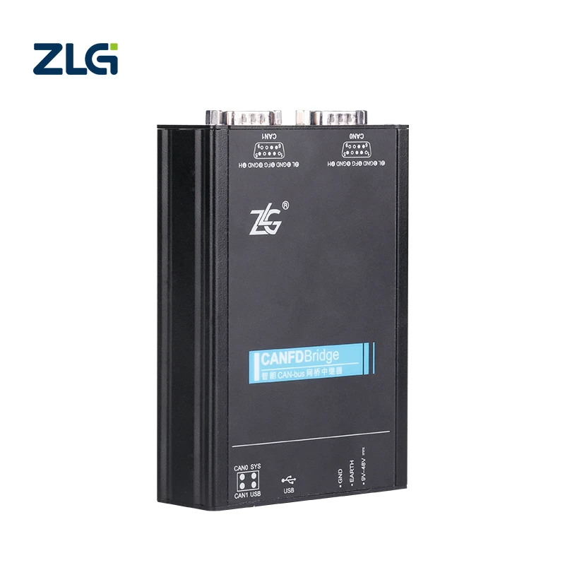 ZLG Zhiyuan Electronics Industrial Grade High Performance CANFD to CANFD Bridge Repeater Analyzer CANFDBridge