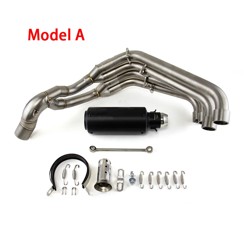 2026 Hot Selling For CBR650R CBR650F CB650F CB650R 2014-2023 Exhaust Link Pipe Muffler Tips Slip on System