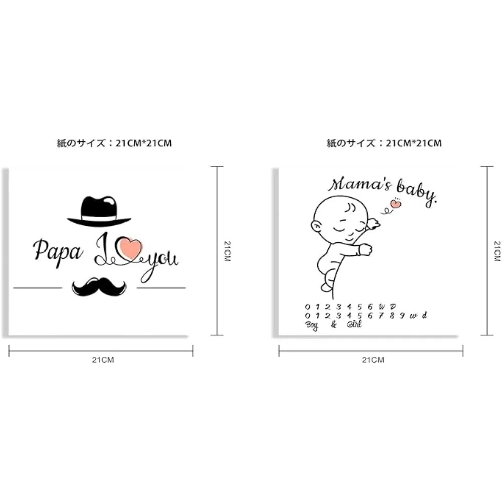 CARGEN ملصقات الأمومة للحمل والصور الذاتية احتفالات الحمل هدايا الأزواج أبي الأمهات الأطفال صور الأمومة #2