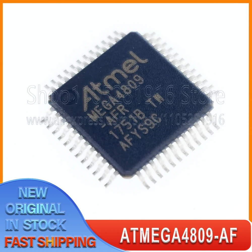 

1~20PCS/LOT ATMEGA4809-AFR ATMEGA4809-AF MEGA4809TH MEGA4809-AFR MEGA4809-TH TQFP-48 100% New original stock