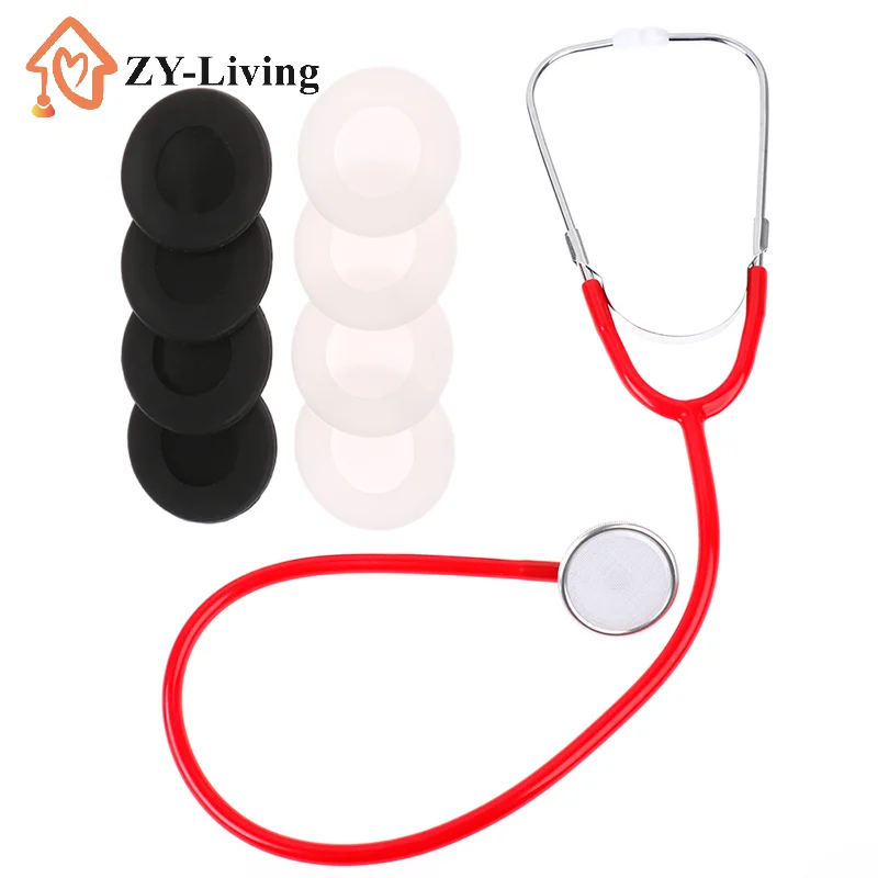 4Pcs/set Stethoscope Cover Head Diaphragm Protector Replacement Parts Accessories Sleeve Silicone Cover