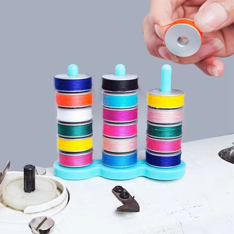 Magnetic Bobbin Holder,Thread and Bobbin Organizer for Machine Sewing Magnetic Adsorption Bobbin Organizer Storage B