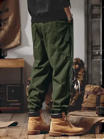 Pantaloni da paracadute Cargo oversize da uomo Y2k Hip Hop Streetvear Vintage Gamba larga Jaggers Baggy Pantaloni sportivi casual Techwear Harajuku