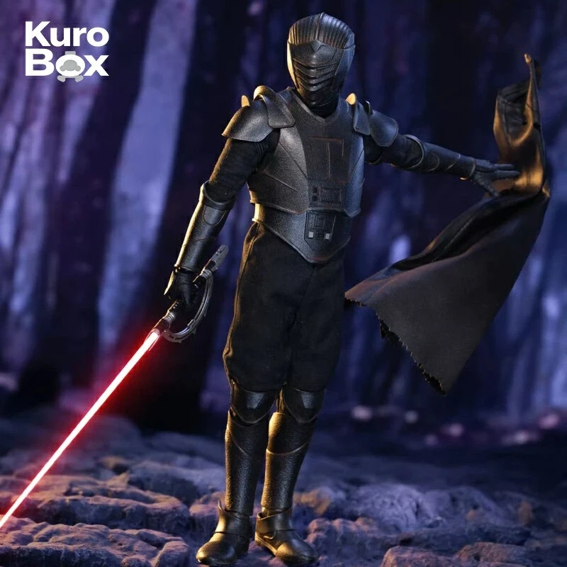 

Оригинальная коллекционная фигурка HotToys Marrok в масштабе 1/6, серия TMS117 Ahsoka, модель с красным световым мечом и доспехами Инквизитора, игрушка в подарок