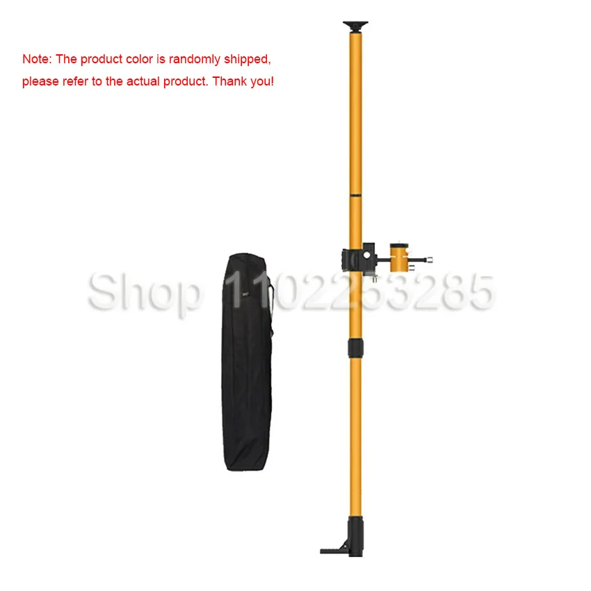 3.4M 3.9M 4.2M Laser Level Extend Bracket Telescopic Rod  Height Adjustable Line Leveler Support Stand