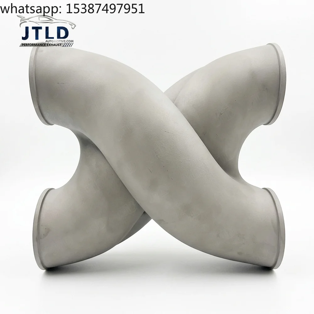 For Factory Price 76mm Top-Grade Straight-Through Z Pipe Exhaust Resonator Bypass for Supercar Luxury Performance Cars