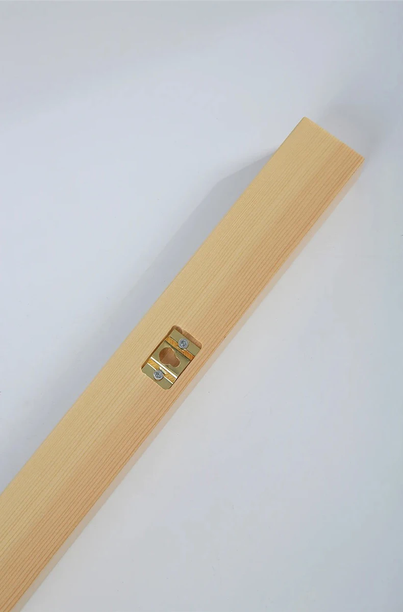 Wooden Strip Lamp Modern Simple Solid Wood Log Strip Wall Lights Living Room Decor Background LED Light Bedroom Bedside Lamps