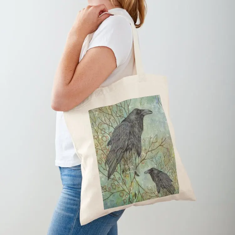 The Raven Nevermore (The Vanishing series) Tote Bag cute tote bag shopping trolley bag Shopping bags