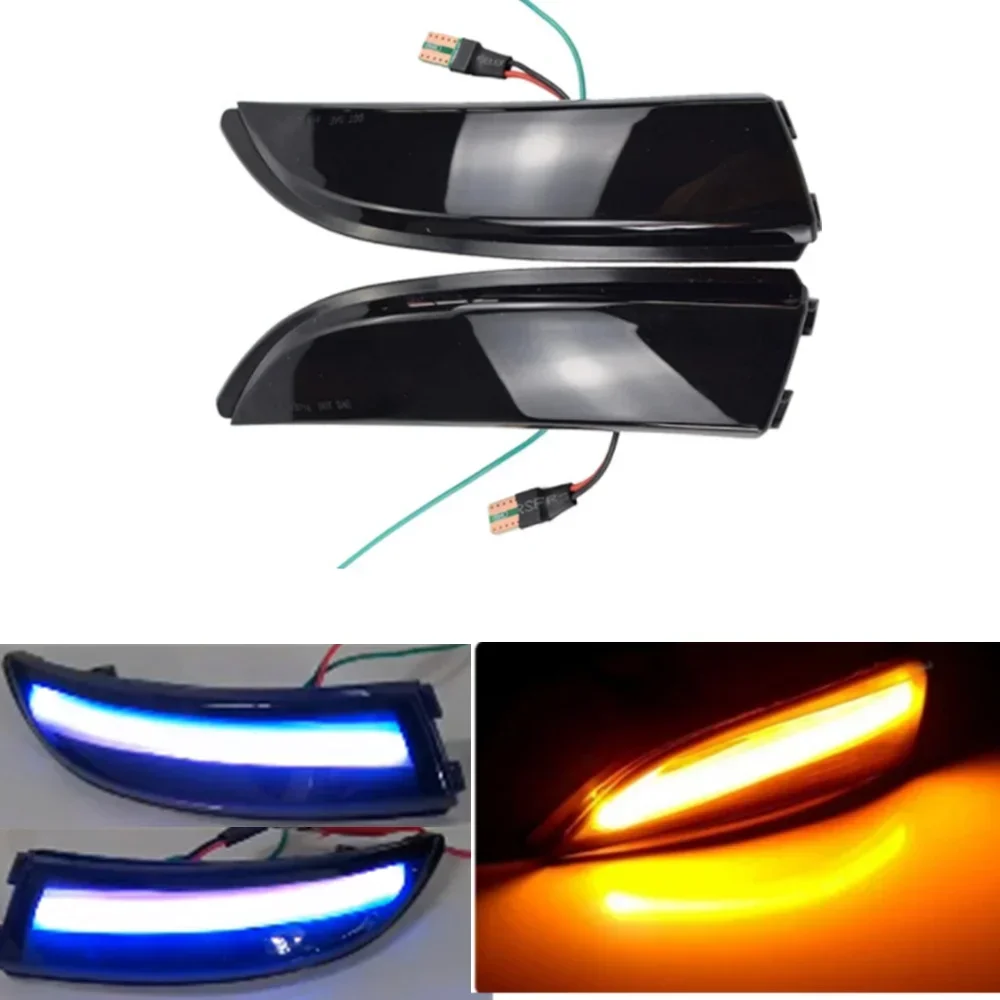 

2PCS Dynamic LED Turn Signal Light Side Wing Mirror Indicator For Ford Fiesta 2008-2017 For Ford B-Max 2008-2017