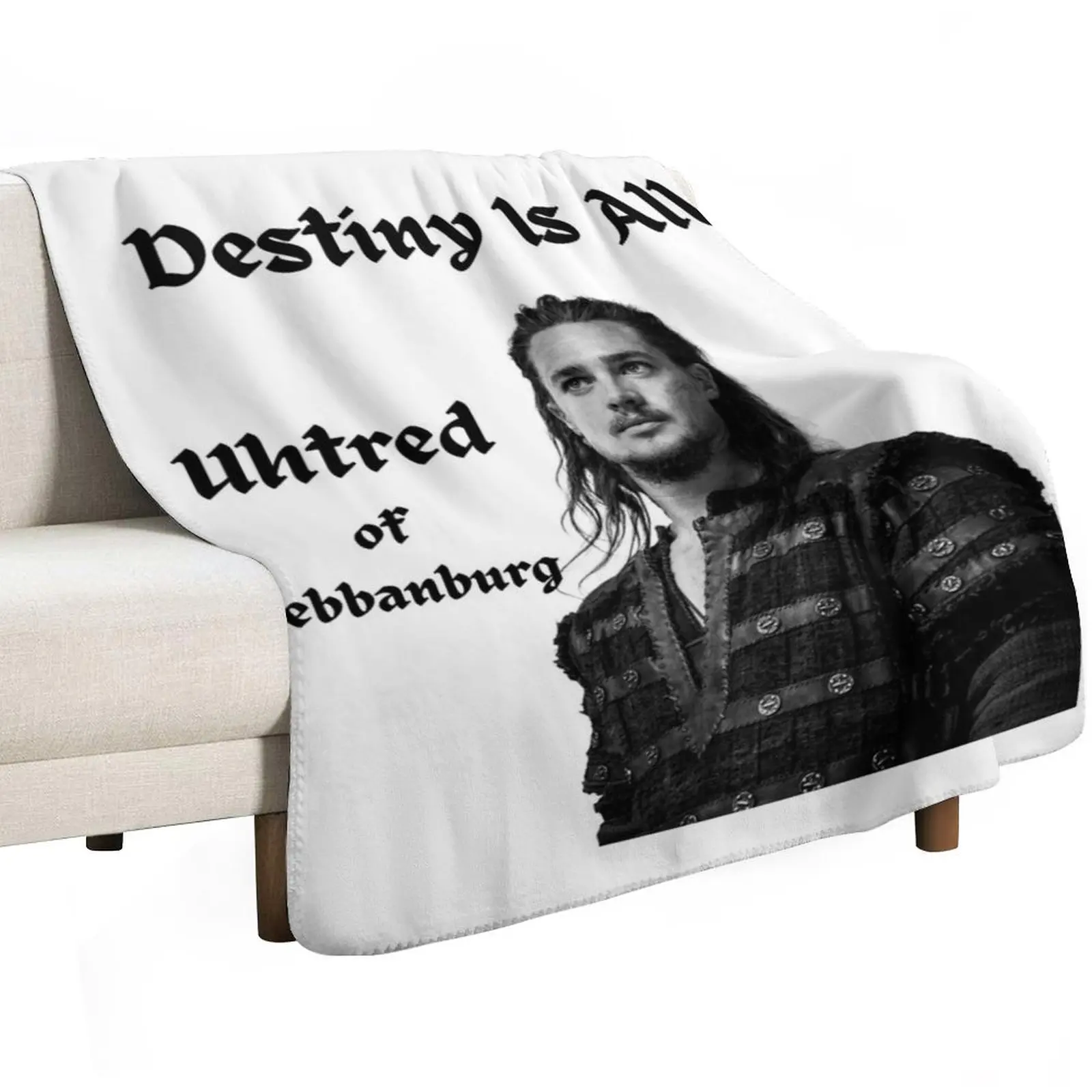 Destiny Is All Uhtred of Bebbanburg Throw Blanket Bed covers Sofa Quilt For Baby Flannel Fabric Stuffeds Softest Blankets