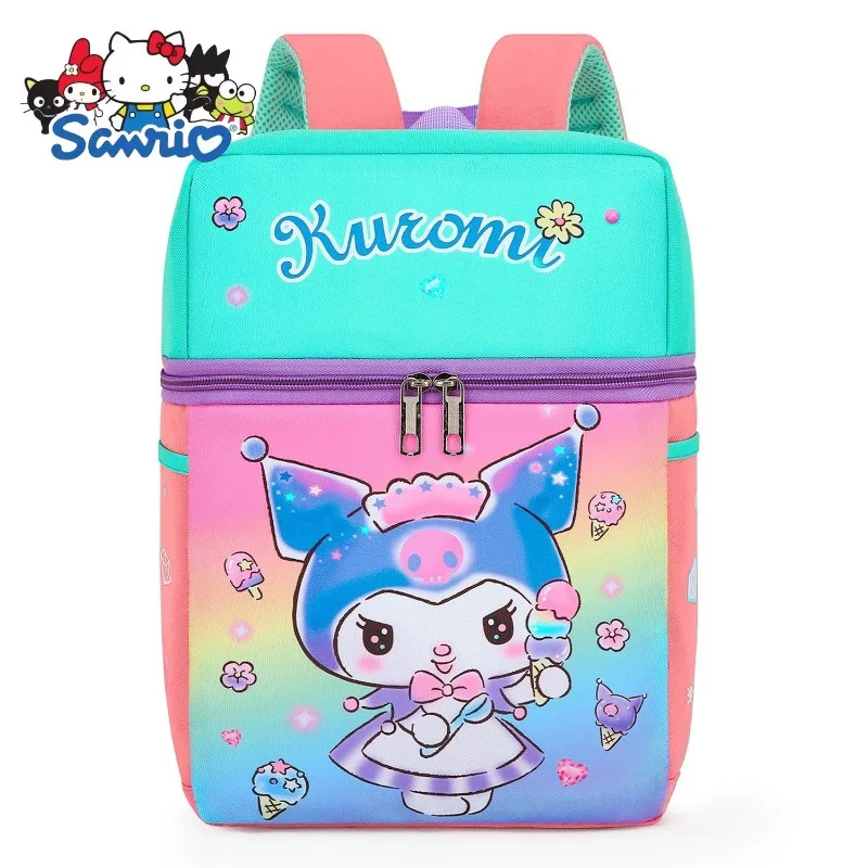 

Sanrio Pupils Kindergarten Boys and Girls Cute Cartoon Backpack Preschool Children's Schoolbag Large Capacity Small Schoolbag