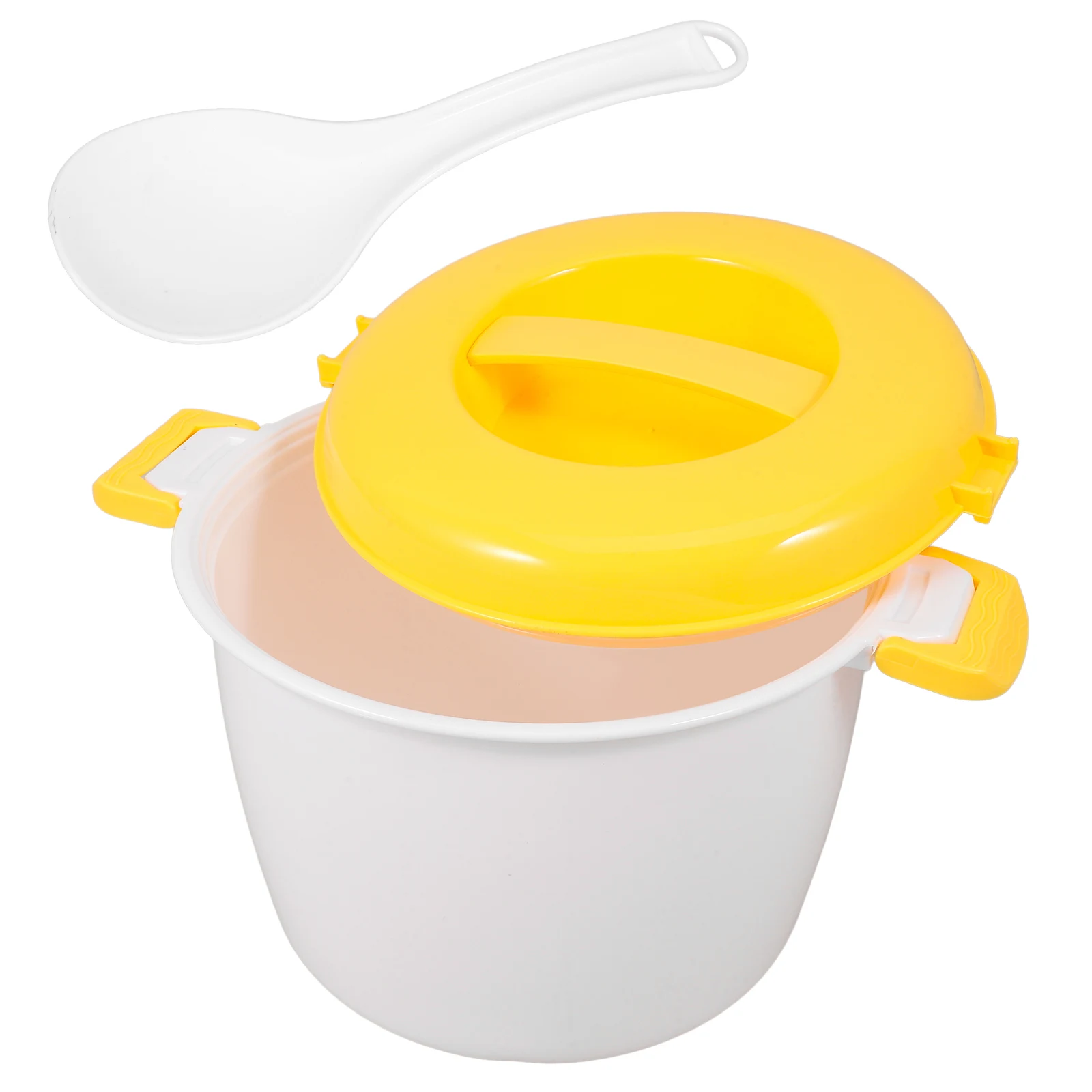 

Multifunctional Microwave Steamer Rice Cooker Container Noodle Pasta Bowl Food Steamer Insulation Even Heating Design