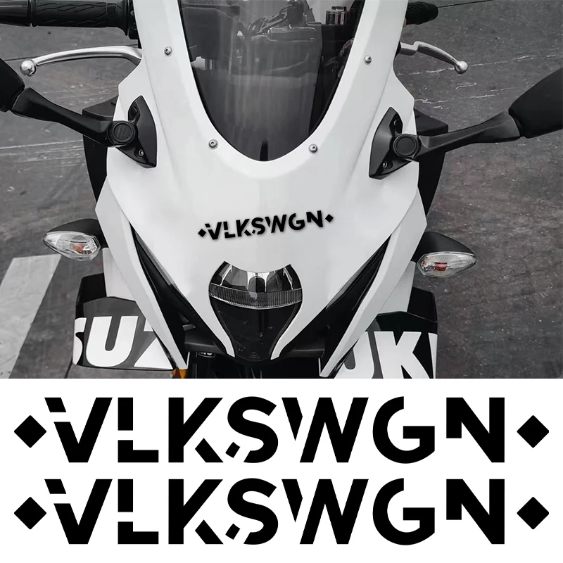

1 шт. VLKSWGN наклейки для мотоцикла, водостойкий солнцезащитный крем для мото топливного бака, шлем, передний обтекатель, аксессуары, украшения, виниловые наклейки