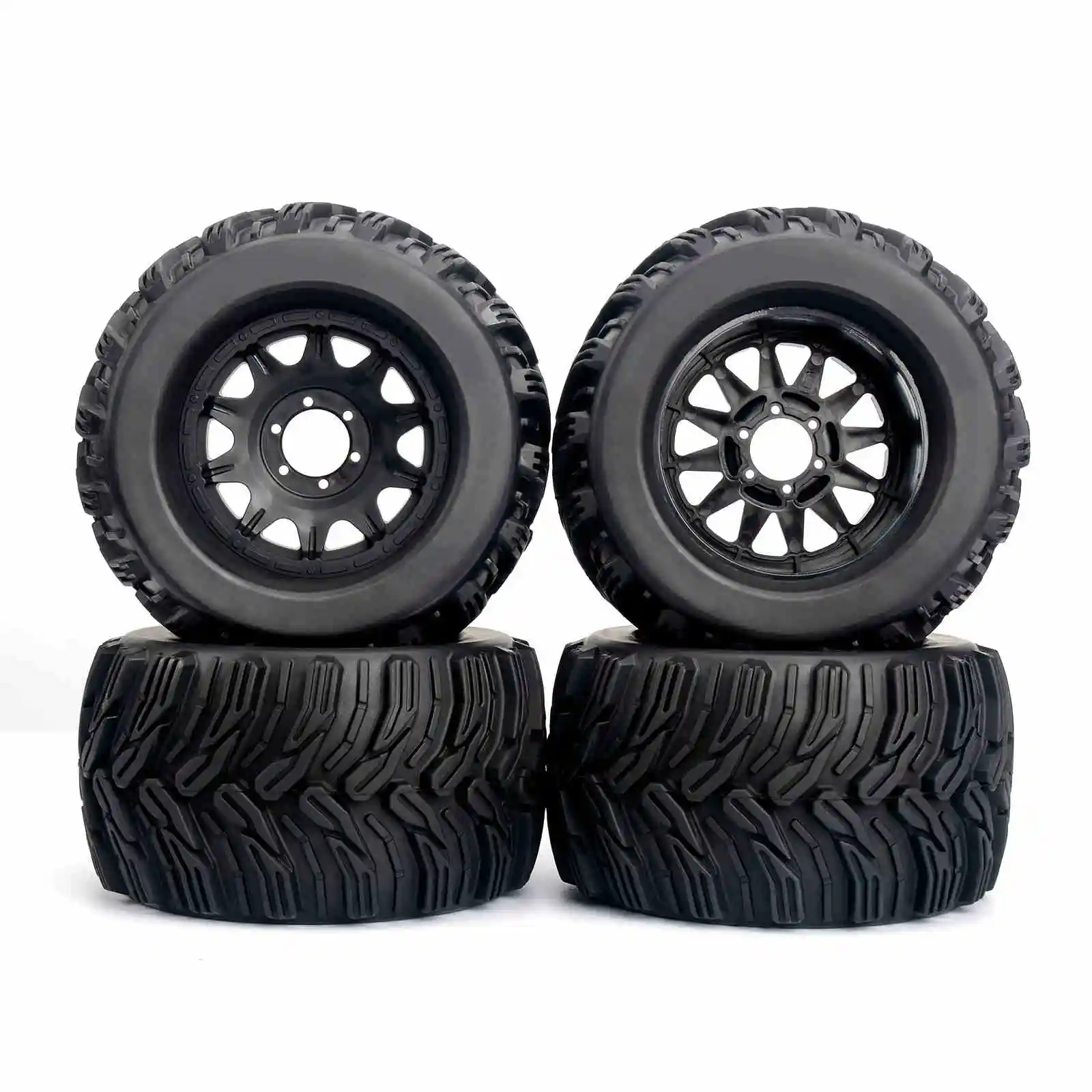 PYFORE 4 pièces pneus 1/8 pneus de camion monstre télécommandés pour KRATON/OutCAST/FSR TANK/HPI modèle de voiture