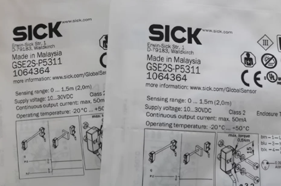 New Original SICK Small Optoelectronics Sensor GSE2S-P5311 pair photoelectric sensor 1064364