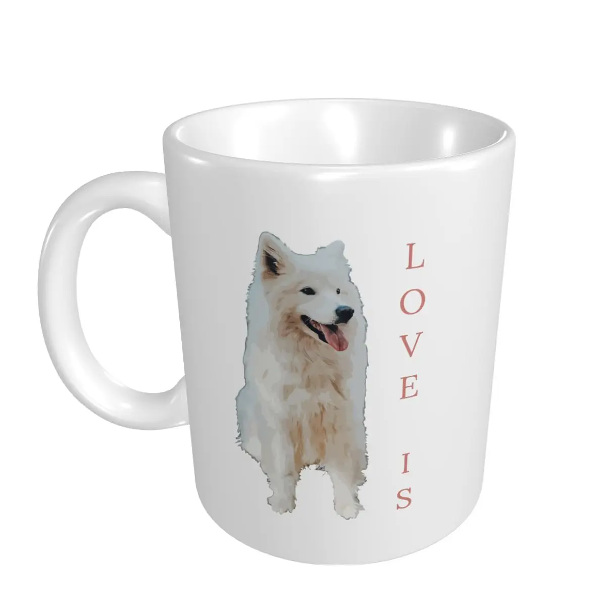 Mark Cup Mug Samoyed Dog Mom Dad Love Pet Gift Coffee Mugs Tea Milk Water Cup Travel Mugs For Office Home