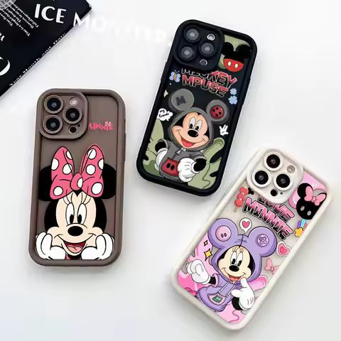 Disney Minnie Mouse Phone Case For OPPO A5 A7 A7X A9 A16 A92S RENO 3 5 6 FIND X3 X5 R11 R11S R15 R17 PRO LITE 4G 5G Case Funda