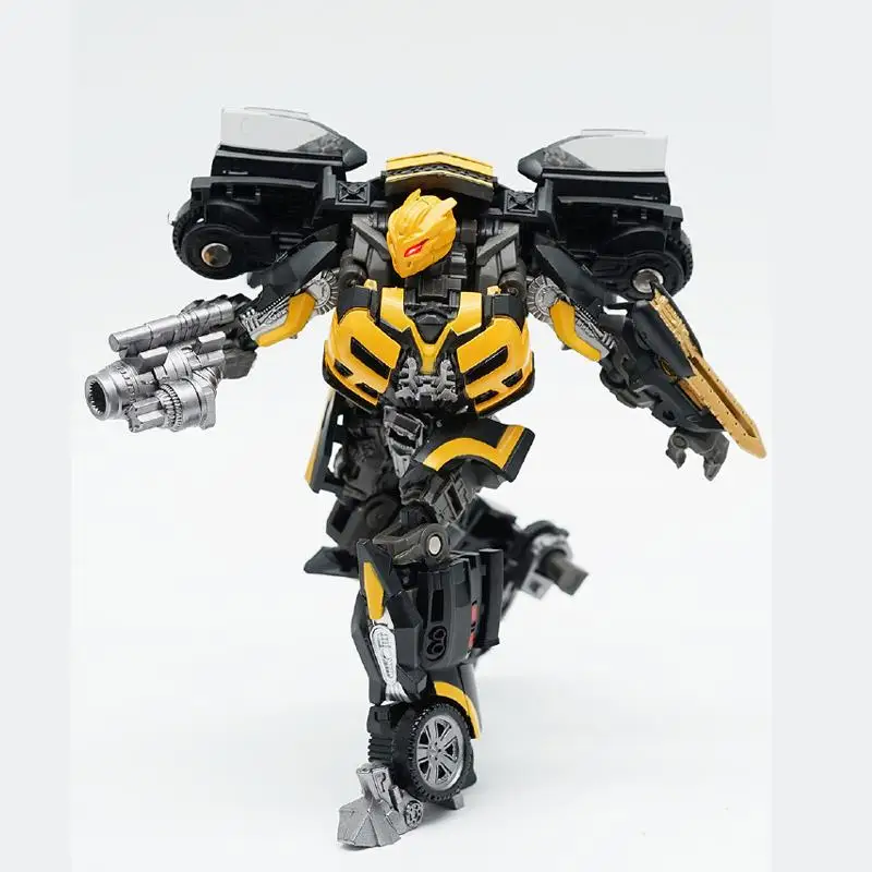 Caixa de presente transformadores bumblebee 8803/b filme modelo brinquedo boneca móvel robô humanóide coleção mão figura menino brinquedo presente