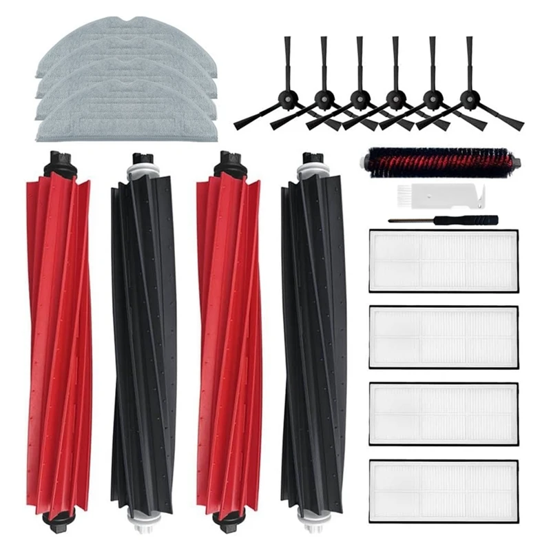 

For Roborock S8 Pro Ultra Main Side Brush Hepa Filter Mop Cloth Pad Replacement Accessories