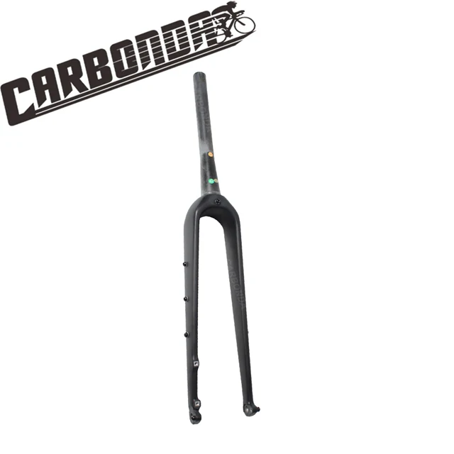 Carbonda 12*100mm and 15*100mm thru axle full toray carbon fiber Bike fork for Gravel /CX 