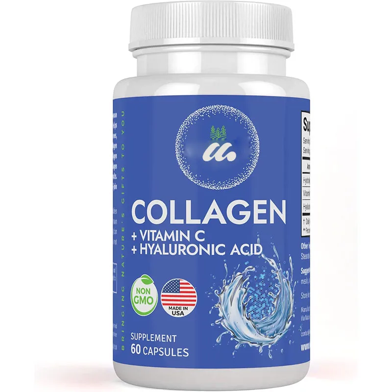 

Collagen + Vitamin C + Hyaluronic Acid | 60 Capsules