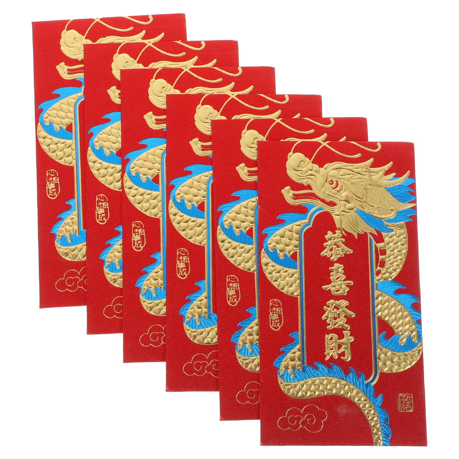 

Luck Money Bag Lai Feng в китайском стиле, красный конверт, конверты с узором дракона, Новый год