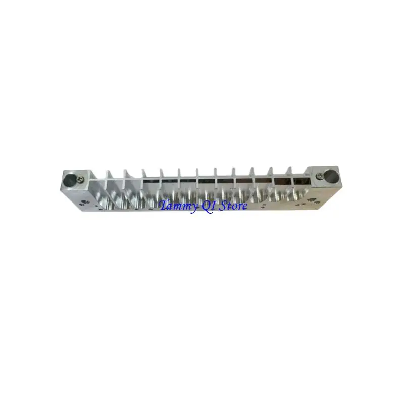F1FD 10 Holes Comb Harmonica Replacement Mouth Organ Smooth Harp Aluminum Smooth C Harmonica Musical Instrument Parts