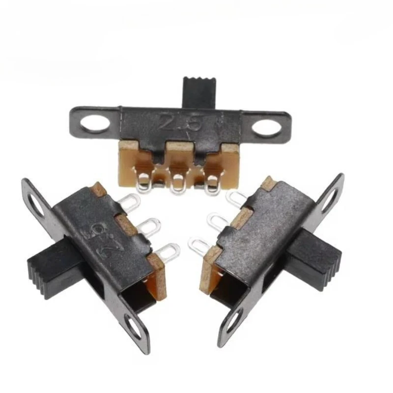 Mini Small Sliding 2 Two-Shift 3P Three-Pin Toggle Switch SS12F15 Series Products - Image 6