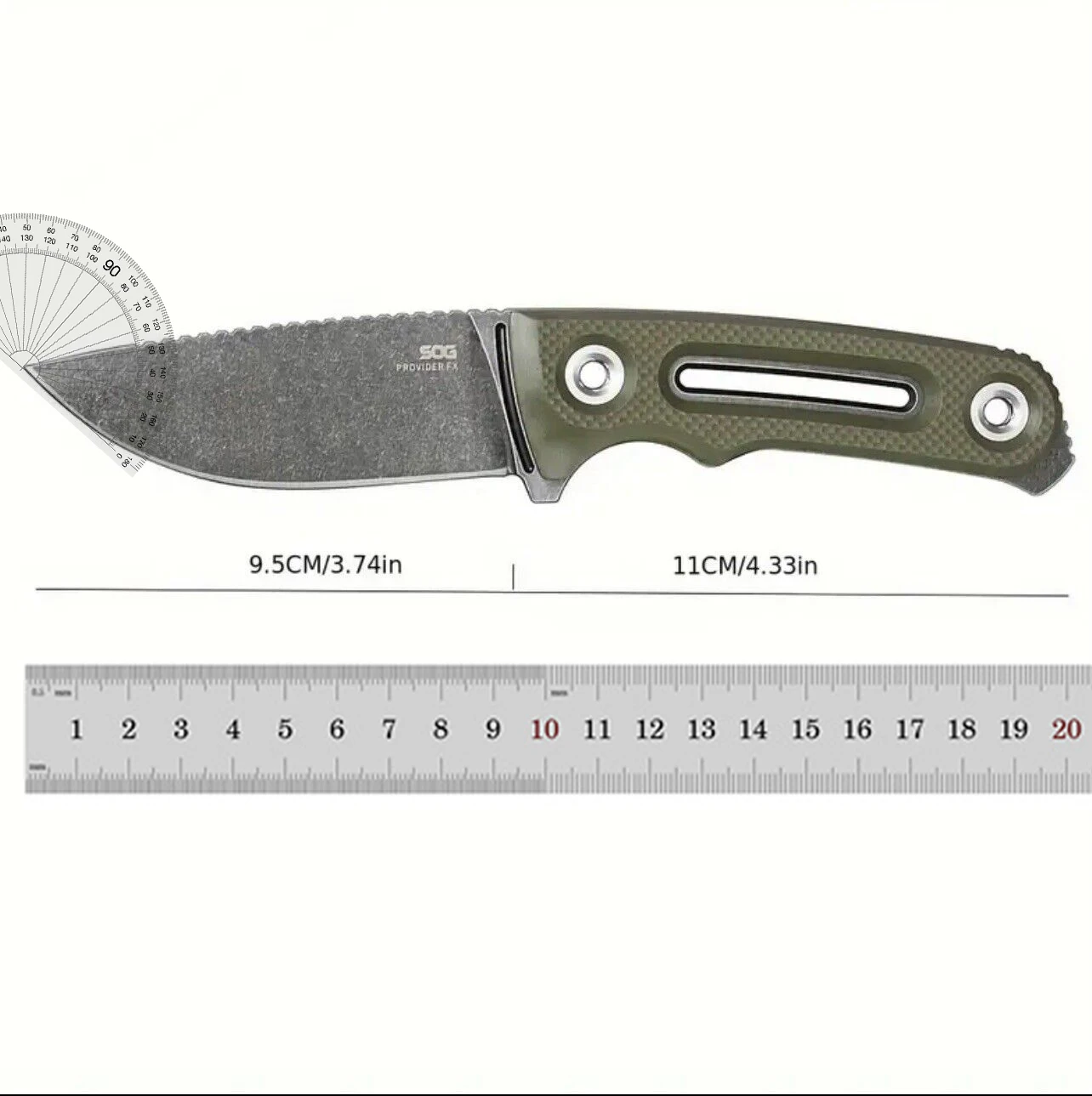 Top Quality Provider FX Combat Fixed Knife 154CM Blade Green G10 Handle Outdoor Portable Tactical Knife Camping Hunting EDC Tool