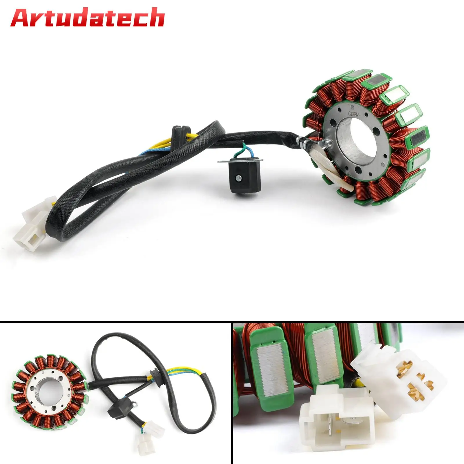 

Artudatech Stator Coil For Hyosung GT650 X GT650R GT650S GV650 ST7 2005-2015 32101HN9101