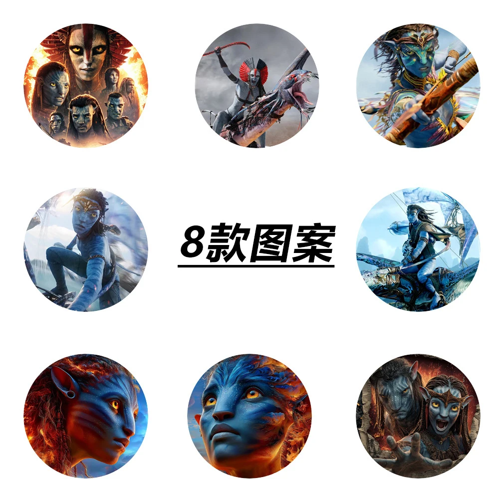 500 قطعة ملصقات مضحكة من فيلم ديزني أفاتار 3، ملصقات زخرفية رائعة على شكل لفافة، ملصقات كرتونية للاب توب والجيتار وألعاب الديكور