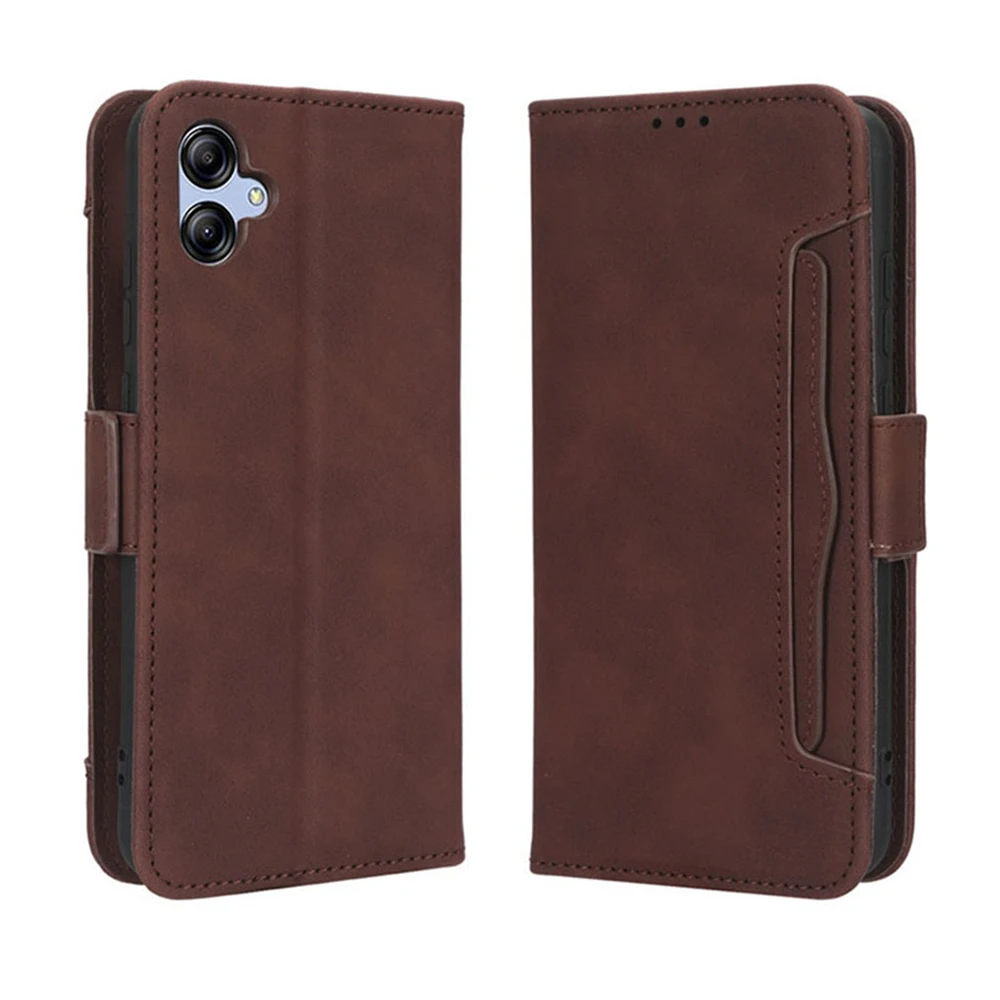 Type Portemonnee Telefoon Beschermhoes Tpu + Leather Flip Cover Met Card Pocket Telefoon Shell Voor Samsung Galaxy A04E