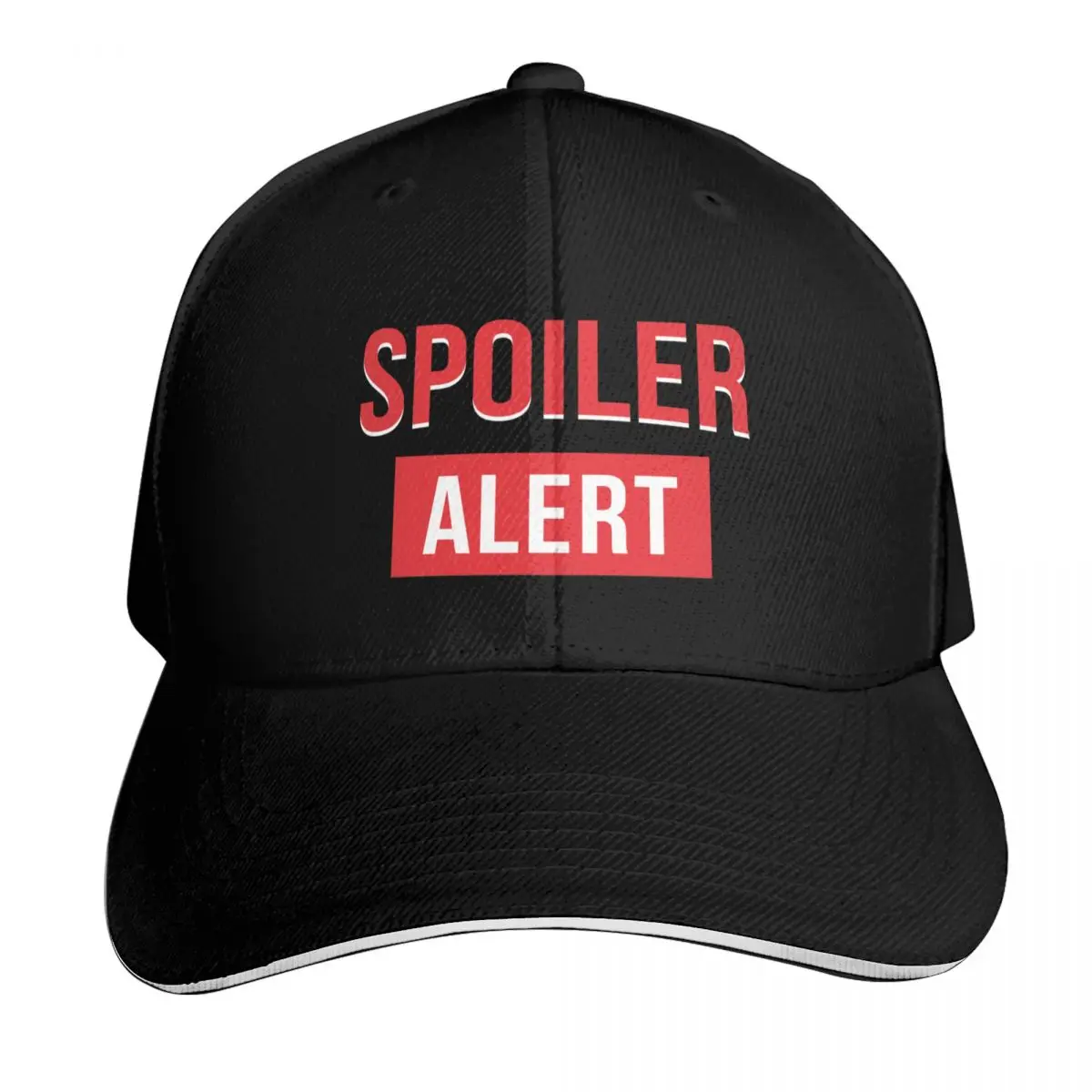 Spoiler Alert Baseball Cap Lightweight Packable Gift for Him Her Casual Daily Wear