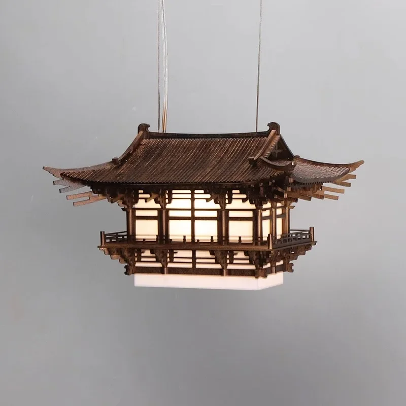 handmade lamp ornaments high-end restaurant B&B finished hanging ornaments Chinese model