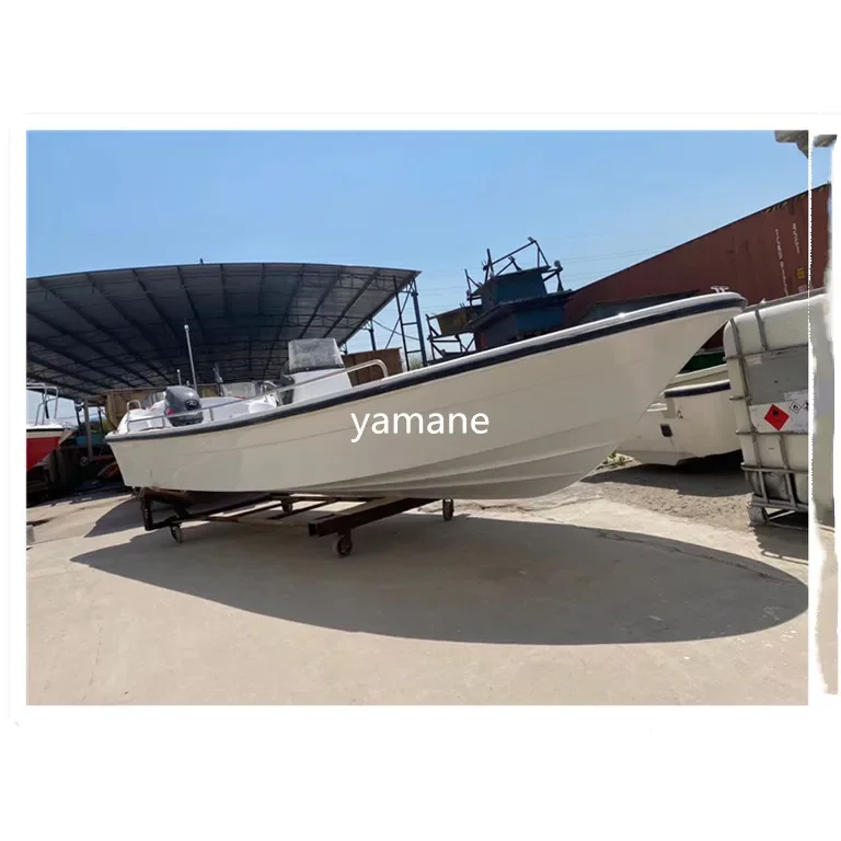 7m Yacht Hot Sale Cheap Fiberglass Fishing Boat Center Console Yacht Made In China