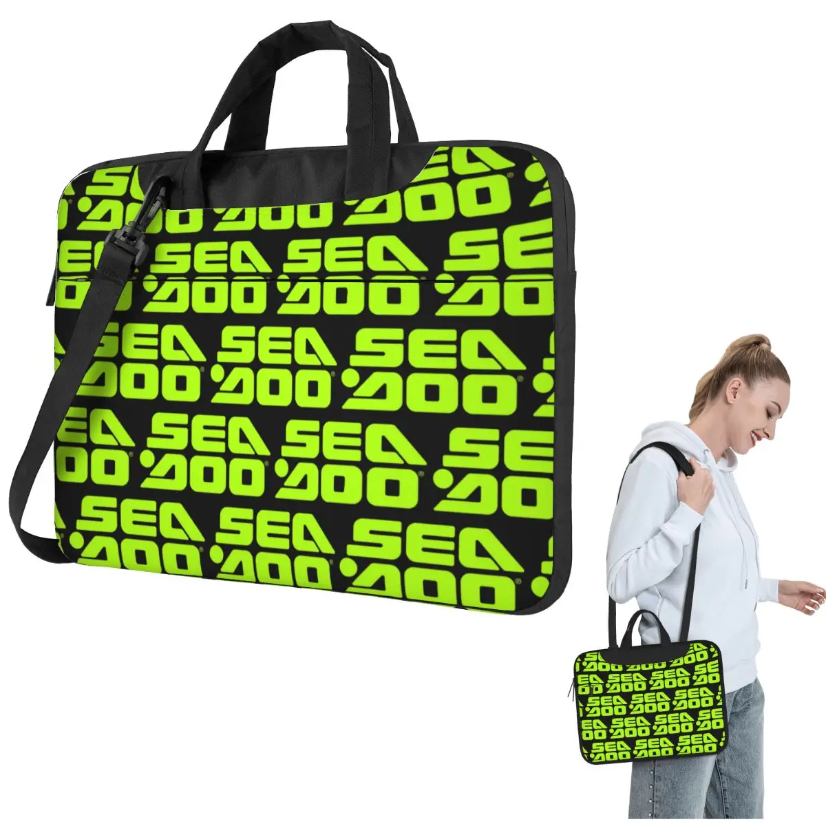 Sea Doo Team Rxt Brt Marine Crossbody Laptop Bag Case Computer Bag 13 14 15.6 Inch Notebook Pouch for Macbook Pro