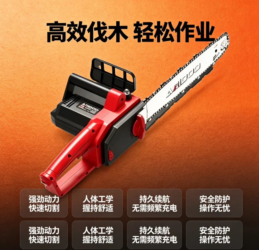 220V Compact and Lightweight Electric Saw for Quick Cutting and Trimming LYH
