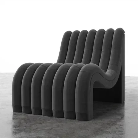 Sofa model house sales office bedroom designer lazy single leisure recliner