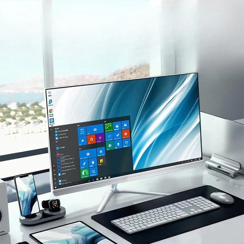 Computer host curved computer office home game high-end independent desktop