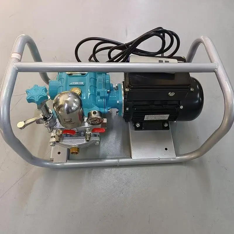 220V direct connection agricultural cleaning and dispensing machine three-cylinder plunger pump orchard forest garden fruit tree