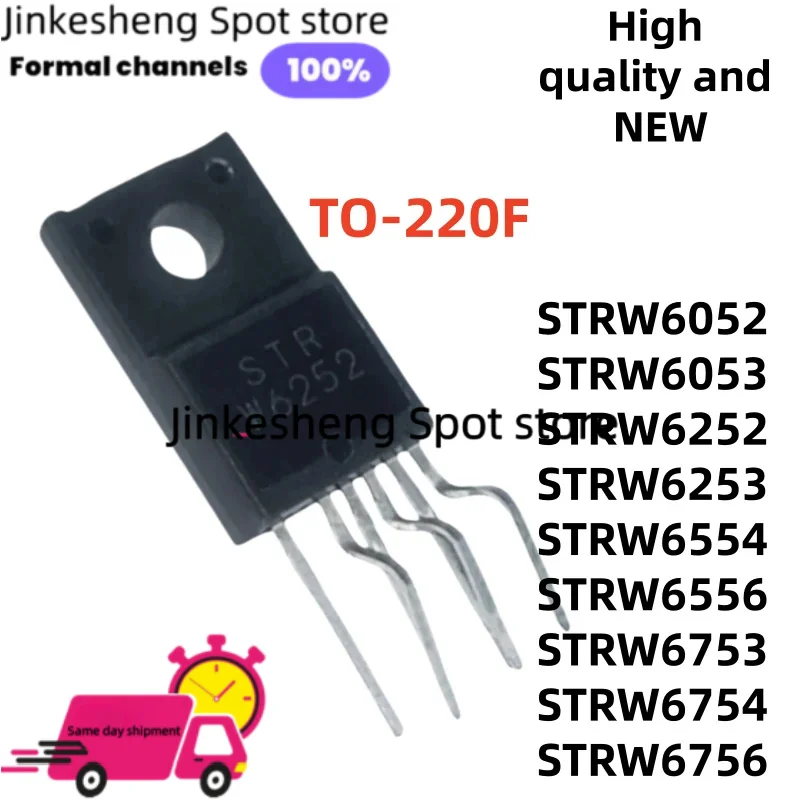 10 unidades de alta calidad TO-220F-6 STRW6052 STRW6053 STRW6252 STRW6253 STRW6554 STRW6556 STRW6753 STRW6754 STRW6756 en stock